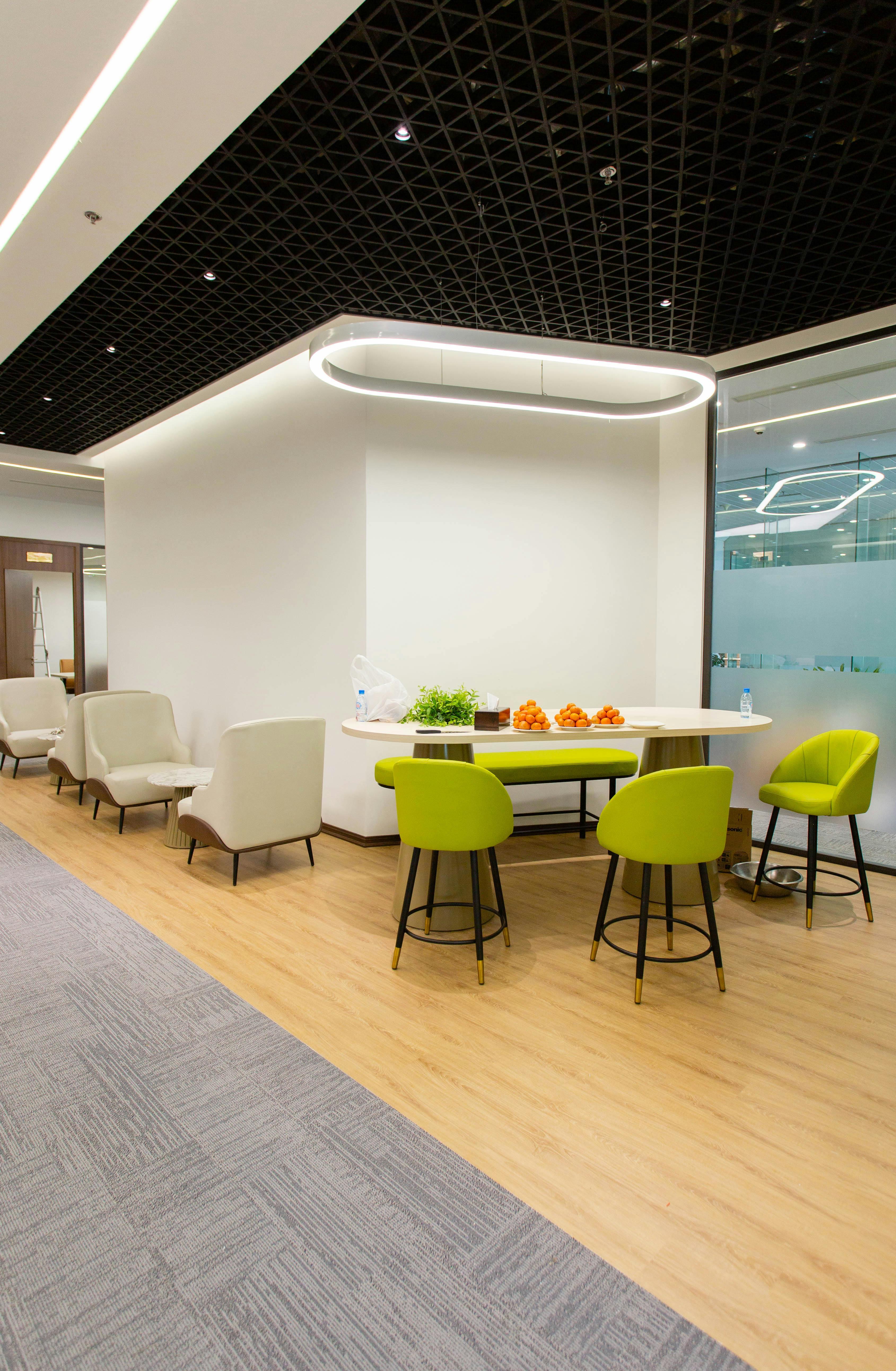 ZEBA Interiors commercial project — bespoke furnishings for a hospitality space.